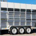 M-TEC 7FT High Livestock Trailer